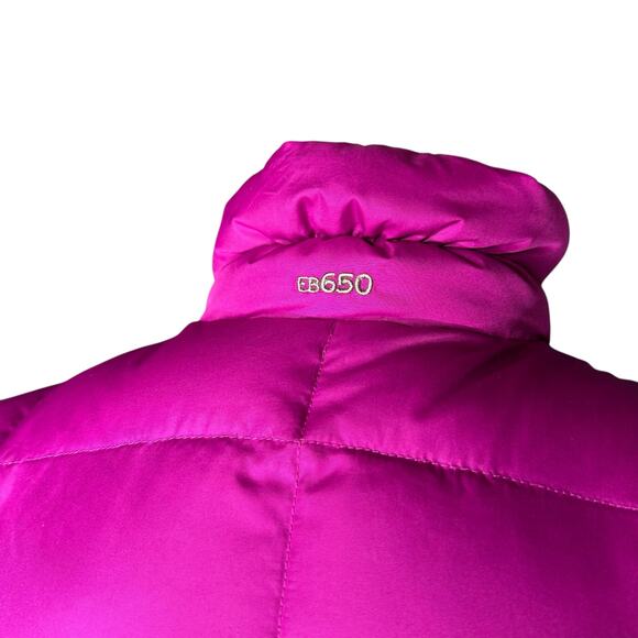 EDDIE BAUER Vibrant Purple Pink EB650 Down Puffer Vest Women's Size XS Quilted - Picture 6 of 6